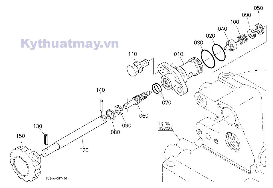 Van khóa hạ nông cụ